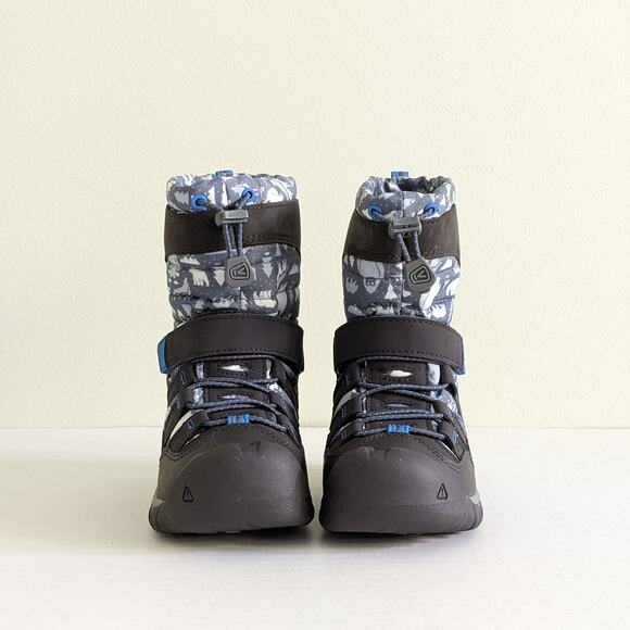 NWT Keen Winterport Neo DT Waterproof Boot Size 8 Steel Gray Brilliant Blue - Picture 3 of 9